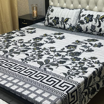 pure cotton 3pcs bedsheet set