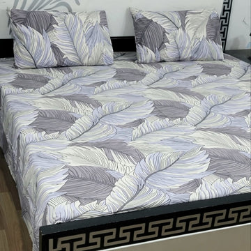 100% Pure Cotton Bedsheet 3 Piece Set