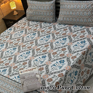 Pure Cotton Bedsheet 010