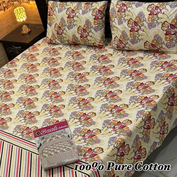 Pure Cotton Bedsheet 014